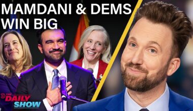 Mamdani and Democrats Score Big Wins & Conservatives Melt Down | The Daily Show