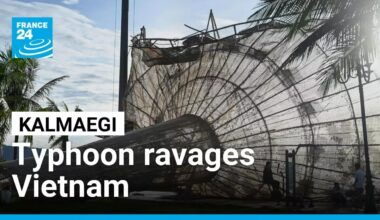 Typhoon Kalmaegi hits Vietnam after unleashing deadly destruction in the Philippines • FRANCE 24