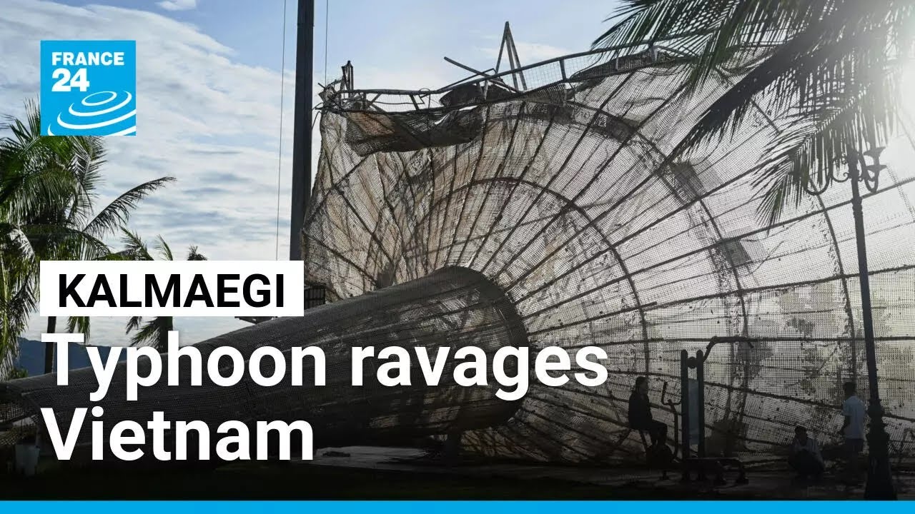 Typhoon Kalmaegi hits Vietnam after unleashing deadly destruction in the Philippines • FRANCE 24