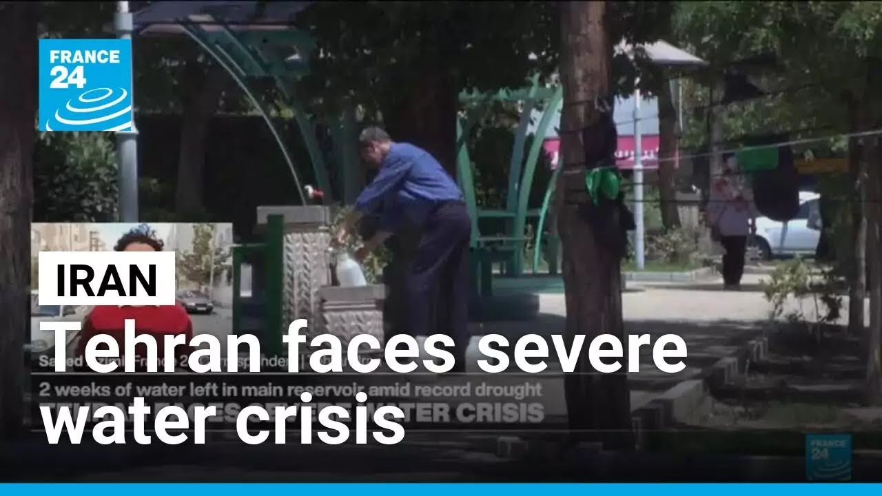 Tehran faces water crisis as dam nears drying point • FRANCE 24 English