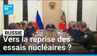 Poutine dit envisager de reprendre les essais nucléaires russes après les propos de Trump