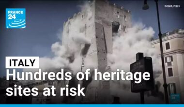 Italy: Hundreds of heritage sites at risk amid funding shortages • FRANCE 24 English