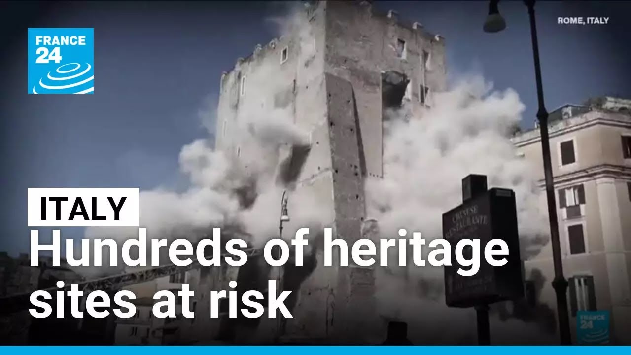 Italy: Hundreds of heritage sites at risk amid funding shortages • FRANCE 24 English