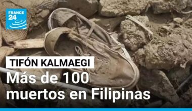 Tifón Kalmaegi en Filipinas: viviendas arrasadas y más de 100 fallecidos