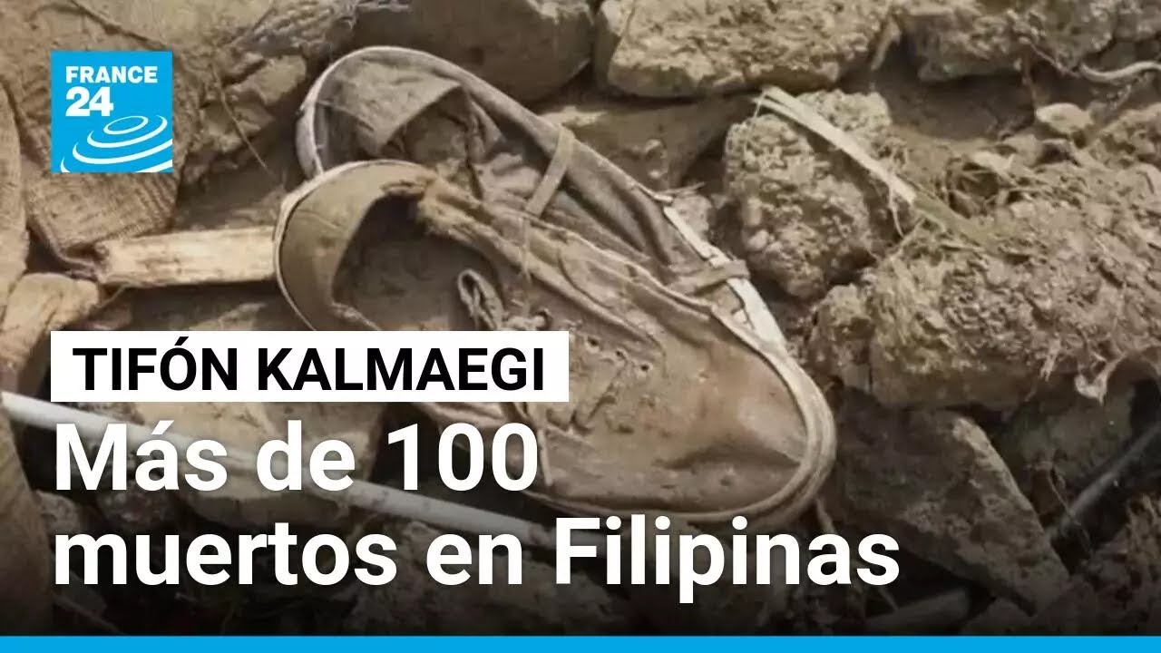 Tifón Kalmaegi en Filipinas: viviendas arrasadas y más de 100 fallecidos