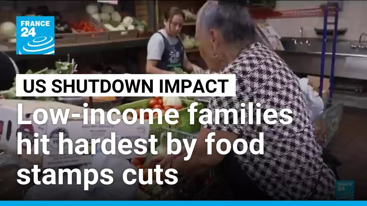 The heavy toll of the US shutdown on low-income families in California • FRANCE 24 English