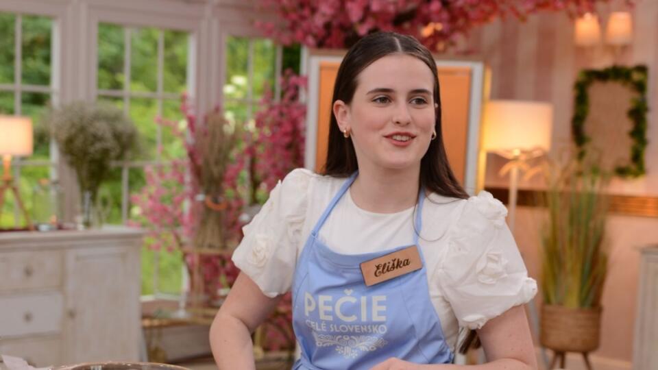 Eliška v šou Pečie celé Slovensko.