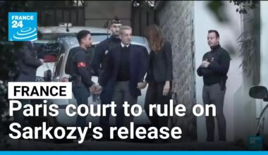 France: Paris court to rule on Sarkozy's release • FRANCE 24 English