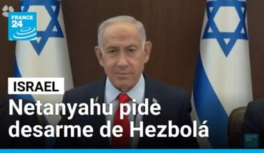 Israel aumenta la presión sobre el Líbano y exige desarme de Hezbolá • FRANCE 24 Español