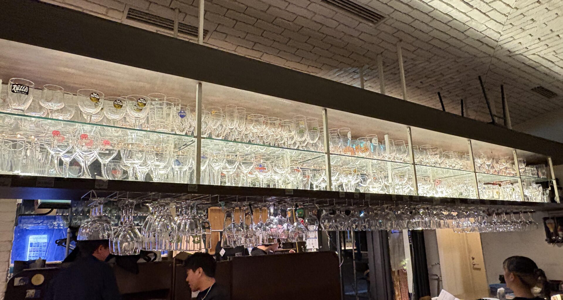 In a Belgian bar in Tokyo