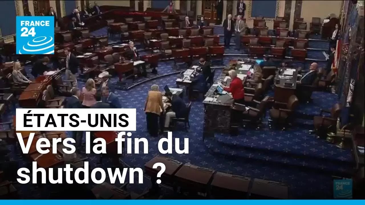 États-Unis : après 40 jours d’impasse, vers la fin de la paralysie budgétaire ? • FRANCE 24