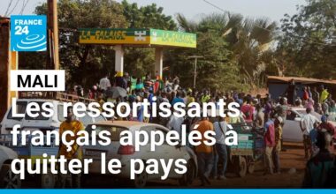 Mali : la France recommande à ses ressortissants de quitter temporairement le pays • FRANCE 24