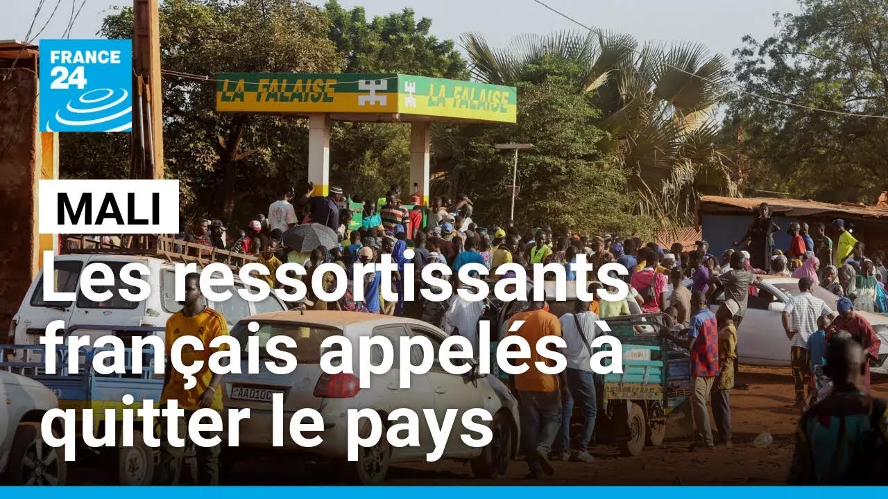 Mali : la France recommande à ses ressortissants de quitter temporairement le pays • FRANCE 24