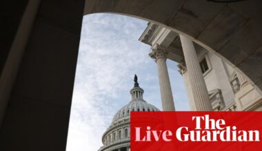 House to consider stopgap funding bill to end shutdown after Senate approval leaves Democrats split – US politics live | US news