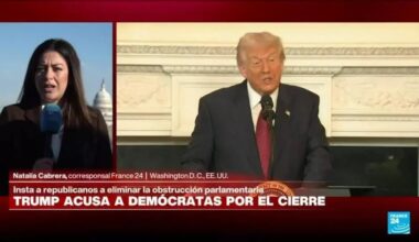 Informe desde Washington: Trump acusa a los demócratas por el cierre de Gobierno