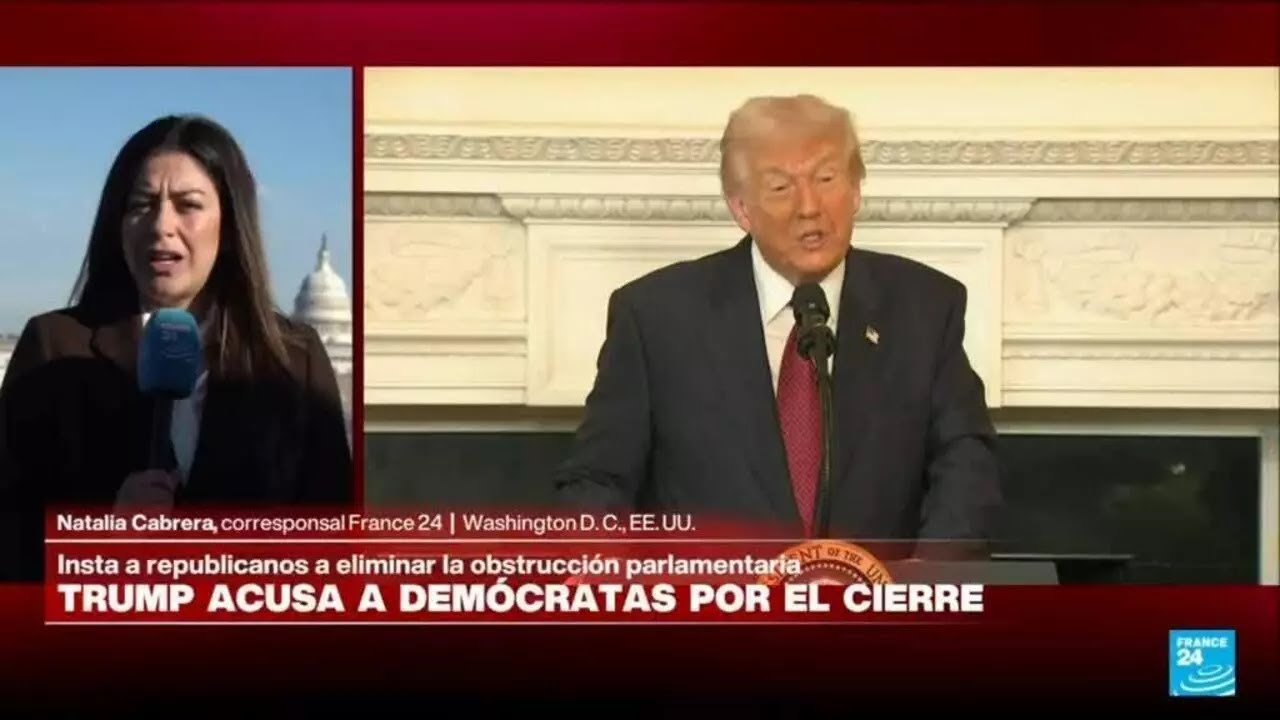 Informe desde Washington: Trump acusa a los demócratas por el cierre de Gobierno
