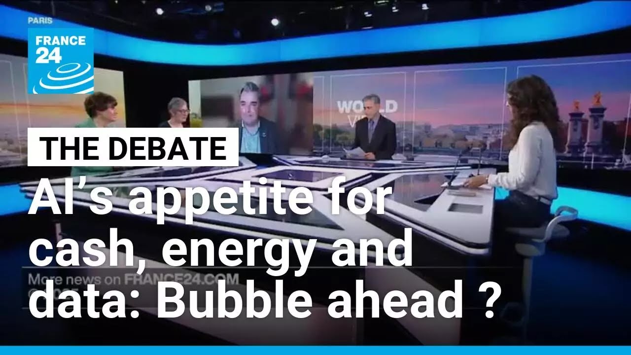 AI’s insatiable appetite for cash, energy and data: Bubble ahead ? • FRANCE 24 English