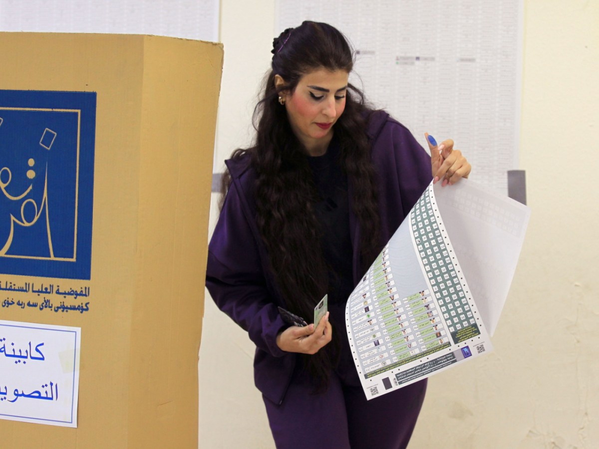 Plus de la moitié des électeurs sont allés voter en Irak