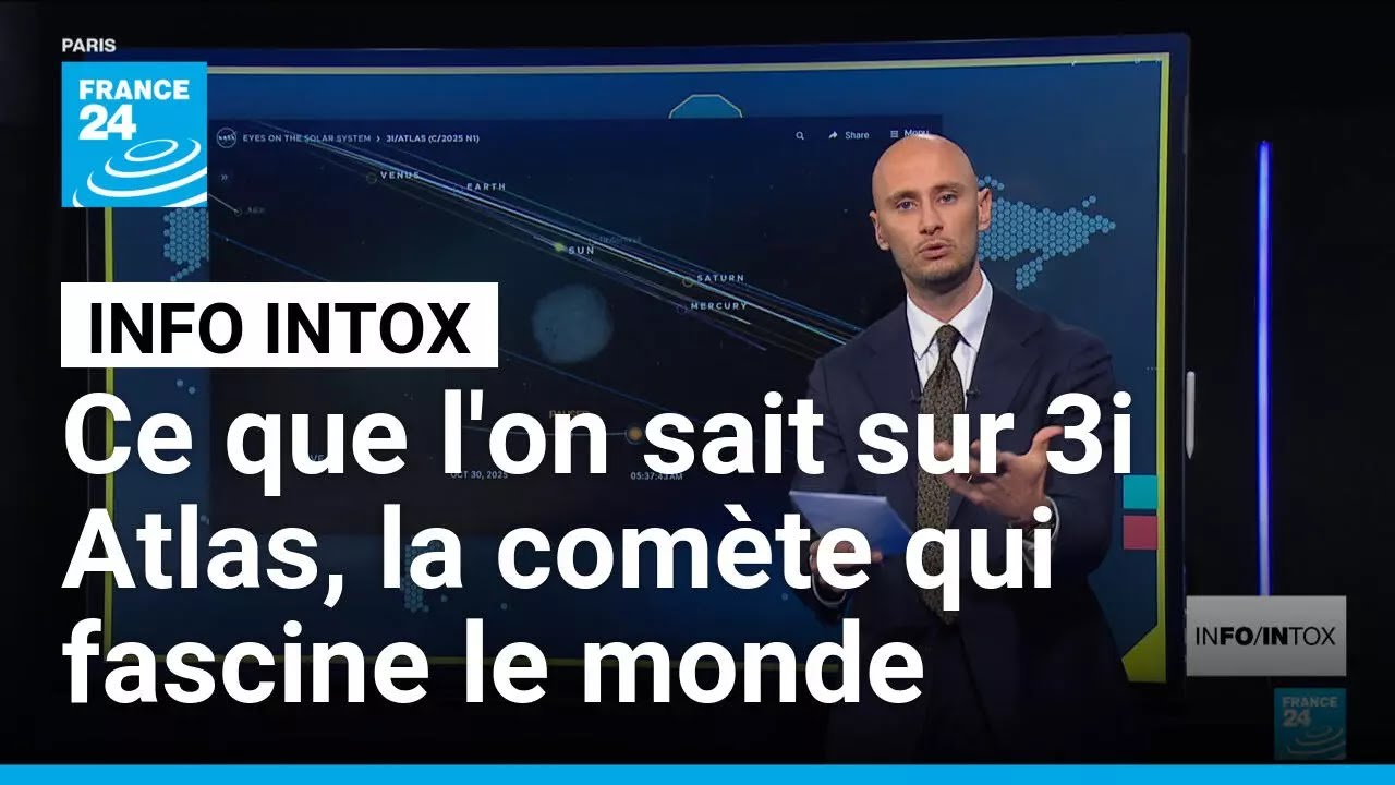 Les extraterrestres de passage dans notre système solaire ? Ce que l'on sait sur la comète 3i Atlas