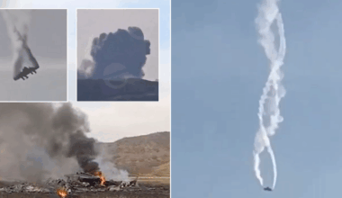 Turkey C-130 crash: Nato military plane seen in 'death spiral' before horror crash