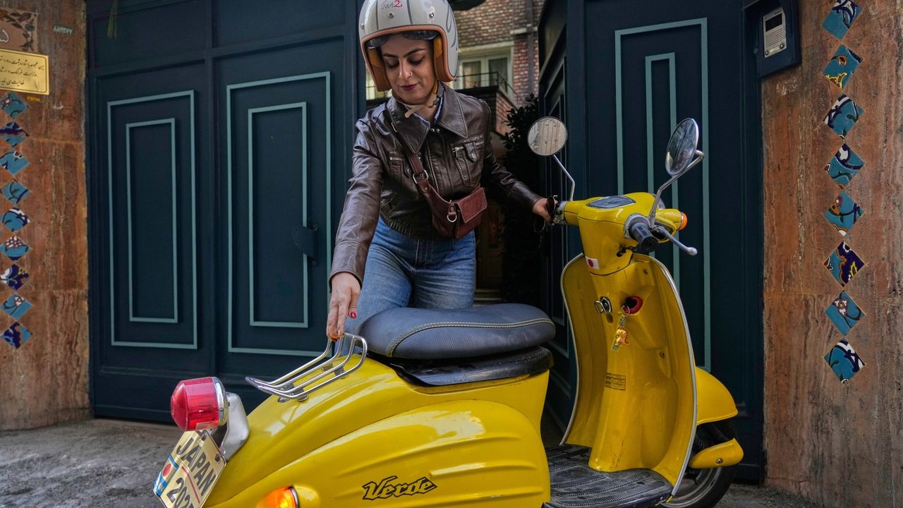 Women riding the streets of Tehran on motorbikes is the latest sign of Iran's societal change