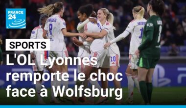 Ligue des champions féminine : l'OL Lyonnes remporte le choc face à Wolfsburg • FRANCE 24
