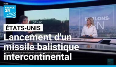 Les États-Unis ont informé la Russie du lancement d'un missile balistique intercontinental