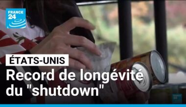 Aux États-Unis, la paralysie budgétaire bat un record de longévité • FRANCE 24