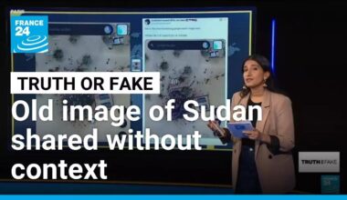 Satellite image of livestock in Sudan misinterpreted as mass graves • FRANCE 24 English