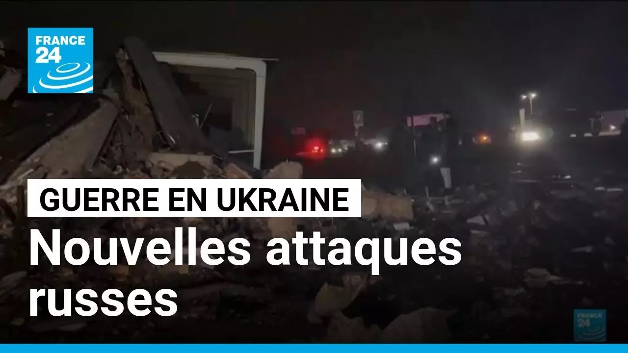 Guerre en Ukraine : l'armée russe poursuit ses bombardements • FRANCE 24