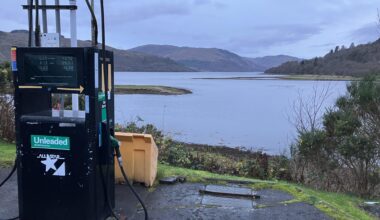 Musings: Does my local filling station have the best view in Britain?