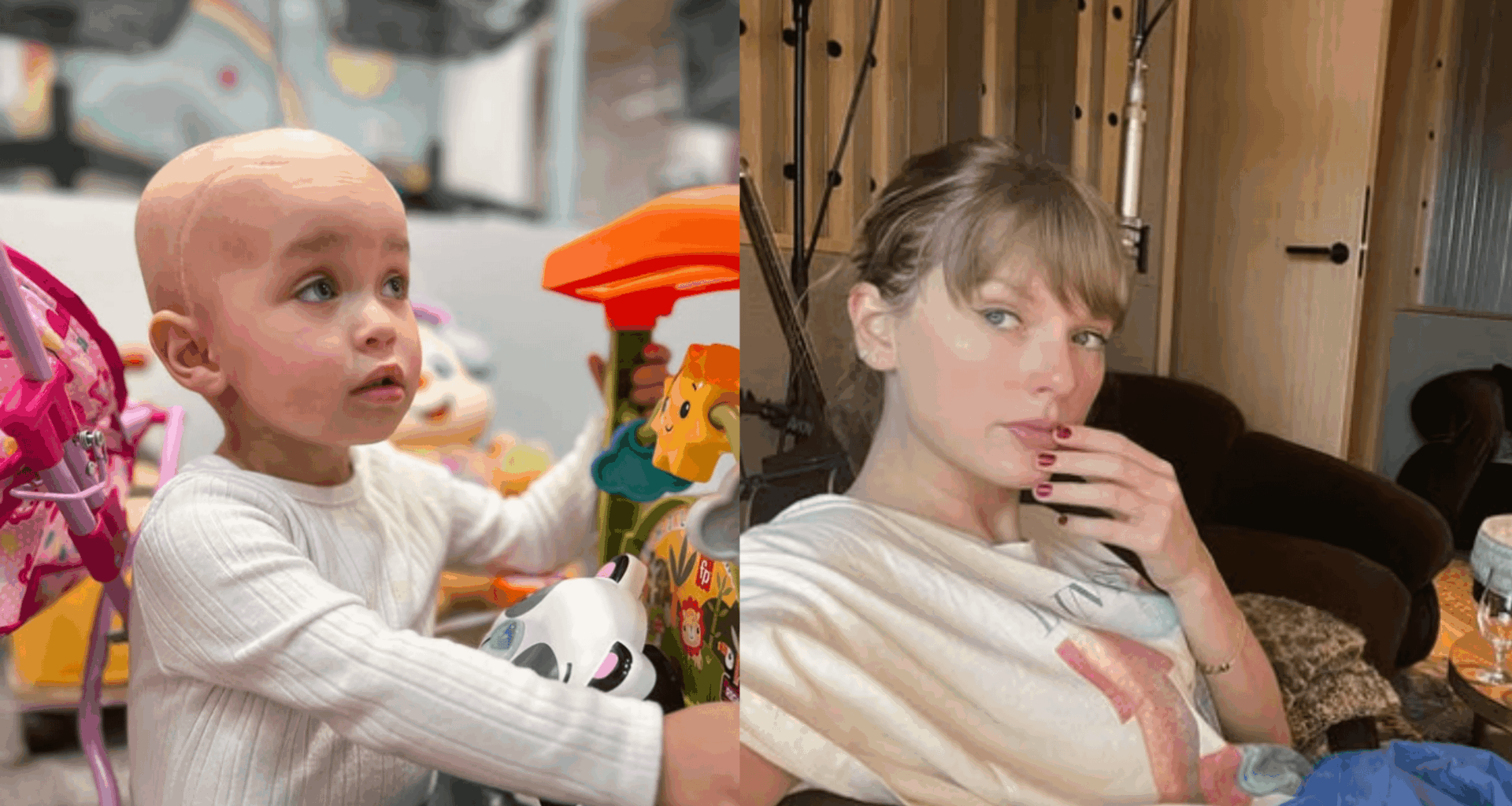 2-Year-Old with Rare Brain Cancer Celebrates Finishing Treatment After $100K Donation from Taylor Swift