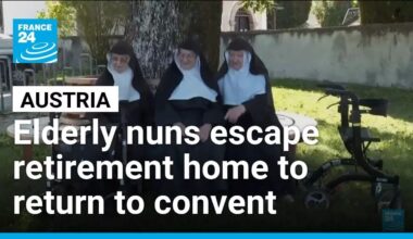 Elderly nuns in Austria escape retirement home to return to convent • FRANCE 24 English