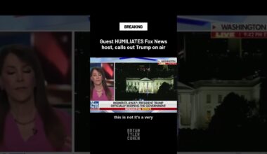 Guest HUMILIATES Fox Host, calls out Trump on air