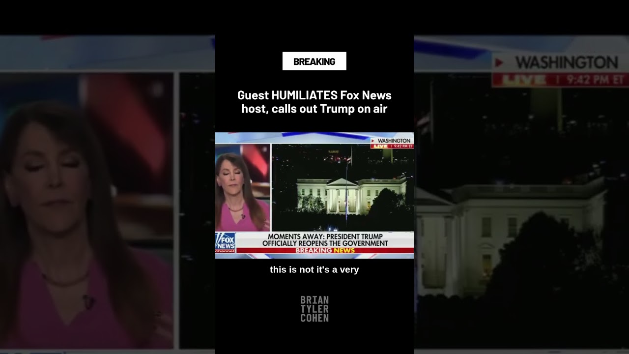 Guest HUMILIATES Fox Host, calls out Trump on air