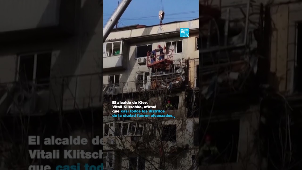 Rusia lanzó una oleada de masivos ataques sobre Kiev