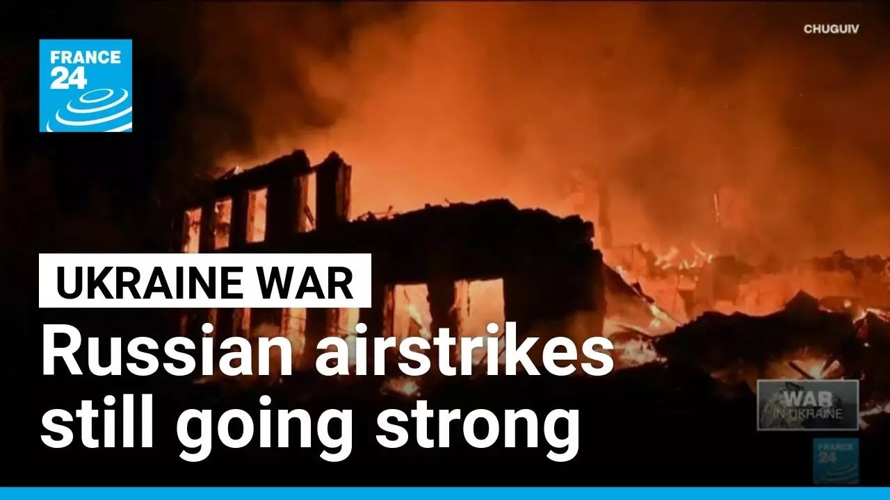 Russia's aerial assault on Ukraine shows no sign of slowing down • FRANCE 24 English