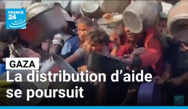 Gaza : la distribution d’aide se poursuit, mais la crise demeure • FRANCE 24