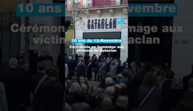 13-Novembre : cérémonie en hommage aux victimes du Bataclan • FRANCE 24