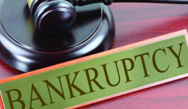 The number of bankruptcies in the European Union INCREASED