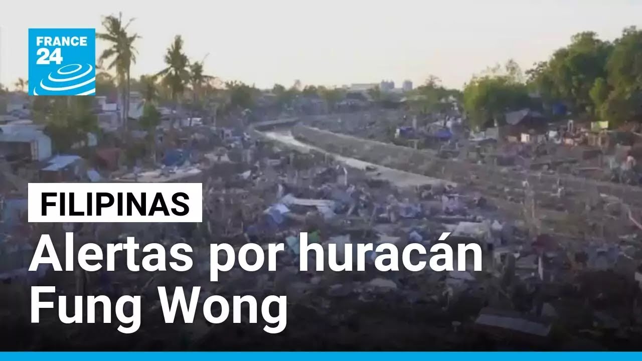 Filipinas bajo amenaza de tifón Fung Wong tras pocos días de devastador tifón Kalmaegi