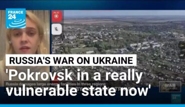 'Russia is advancing towards multiple areas in the Donbas region' • FRANCE 24 English