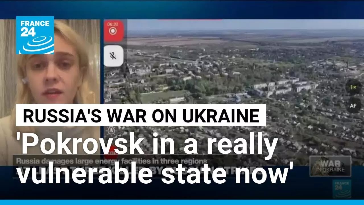 'Russia is advancing towards multiple areas in the Donbas region' • FRANCE 24 English