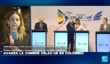 Informe desde Santa Marta: países logran acuerdo el primer día de la cumbre CELAC-UE