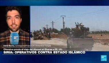 Siria lanza ofensiva contra el Estado Islámico antes de la visita de Ahmed al-Sharaa a EE. UU.