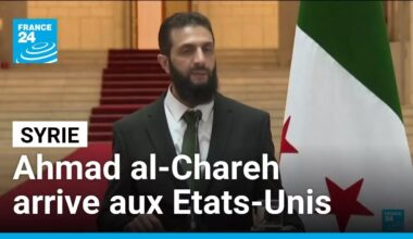 Le président syrien arrive aux Etats-Unis pour une visite inédite • FRANCE 24