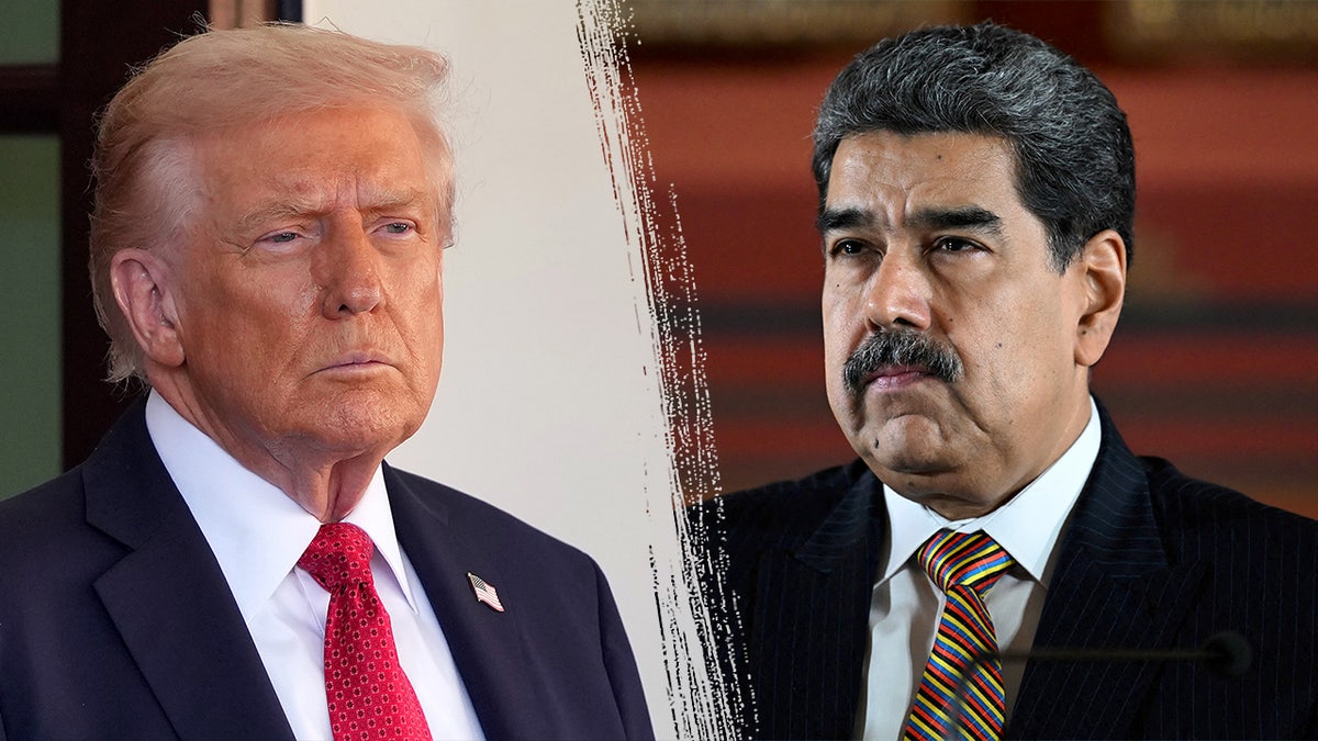 Trump and Maduro alongside each other.