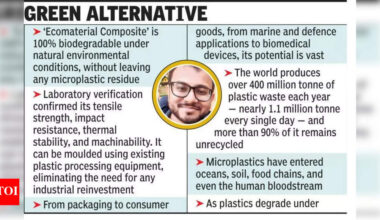 Kolkata researcher in Finland gets patent for plastic bag substitute | Kolkata News