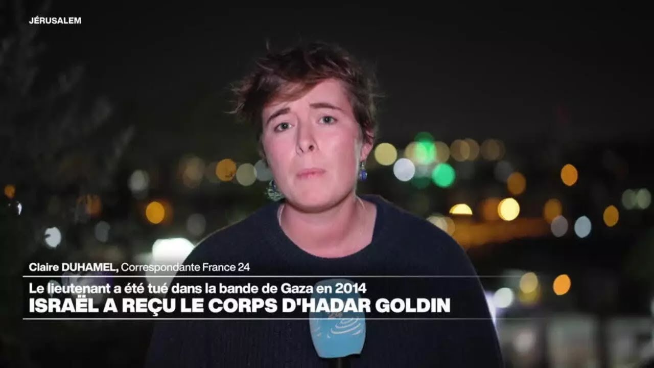 Israël a reçu la dépouille de Hadar Goldin, tué en 2014 à Gaza • FRANCE 24