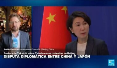 Crece la tensión sobre Taiwán en un acalorado intercambio entre los líderes de China y Japón